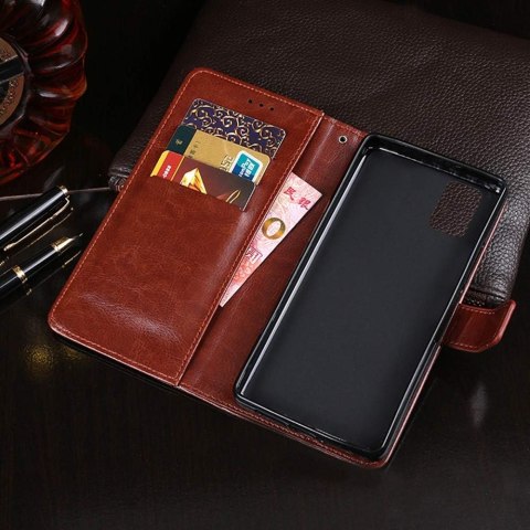 ETUI POKROWIEC DO ZTE BLADE V2020 SMART BRĄZOWE ZAMYKANE Z KLAPKĄ EKOSKÓRA ETUI POKROWIEC DO ZTE BLADE V2020 SMART BRĄZOWE ZAMYKANE Z KLAPKĄ EKOSKÓRA