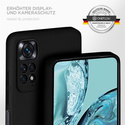 ETUI SILIKONOWE XIAOMI REDMI NOTE 11/NOTE 11S CZARNE ELASTYCZNE WYTRZYMAŁE ETUI SILIKONOWE XIAOMI REDMI NOTE 11/NOTE 11S CZARNE ELASTYCZNE WYTRZYMAŁE