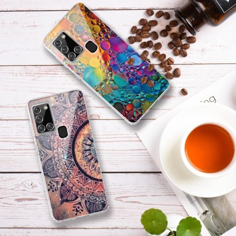 ETUI SILIKONOWE SAMSUNG GALAXY A21S 6.50" ROZETA MANDALA GALAXY ETUI SILIKONOWE SAMSUNG GALAXY A21S 6.50" ROZETA MANDALA GALAXY
