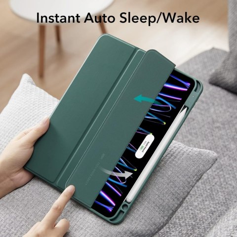 ETUI Z KLAPKĄ TABLET APPLE IPAD PRO 11" 3/4-GEN CASE ZIELONY MATOWY ESR