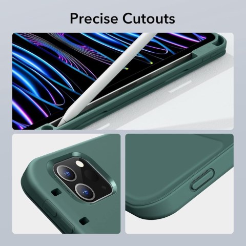 ETUI Z KLAPKĄ TABLET APPLE IPAD PRO 11" 3/4-GEN CASE ZIELONY MATOWY ESR