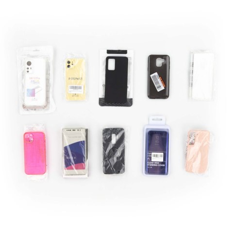 MIX BOX ETUI DO TELEFONU IPHONE SAMSUNG XIAOMI 10szt MIX BOX ETUI DO TELEFONU IPHONE SAMSUNG XIAOMI 10szt