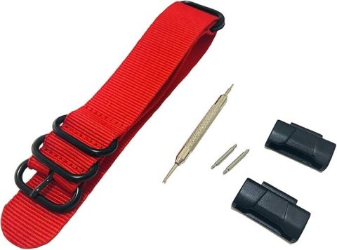 PASEK DO ZEGARKA Casio GShock MIL-Shock DW-5600 -6900 CZERWONY ZESTAW PASEK DO ZEGARKA Casio GShock MIL-Shock DW-5600 -6900 CZERWONY ZESTAW