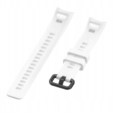 PASEK DO ZEGARKA HUAWEI HONOR BAND 5/4 BIAŁY SILIKONOWY PASEK DO ZEGARKA HUAWEI HONOR BAND 5/4 BIAŁY SILIKONOWY
