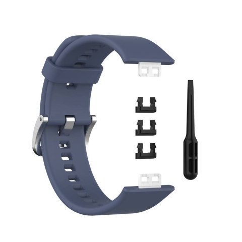 PASEK DO ZEGARKA HUAWEI WATCH FIT SZARO-NIEBIESKI SILIKONOWY PASEK DO ZEGARKA HUAWEI WATCH FIT SZARO-NIEBIESKI SILIKONOWY