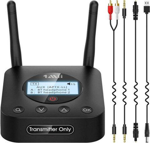 TRANSMITER NADAJNIK BLUETOOTH 5.2 1MII B06TX+ PLUS APTX TRANSMITER NADAJNIK BLUETOOTH 5.2 1MII B06TX+ PLUS APTX