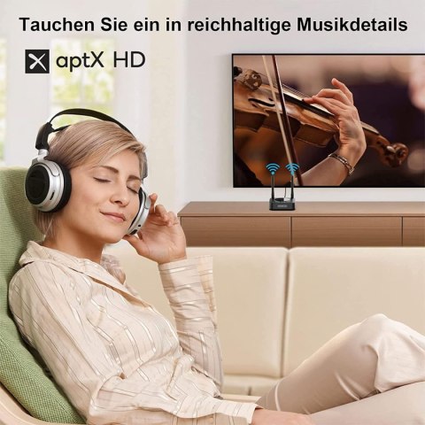 TRANSMITER NADAJNIK BLUETOOTH 5.2 1MII B06TX+ PLUS APTX TRANSMITER NADAJNIK BLUETOOTH 5.2 1MII B06TX+ PLUS APTX
