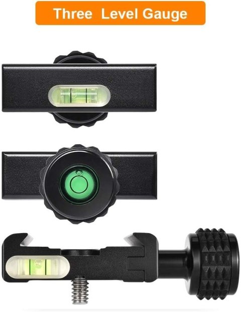 ZACISK PŁYTKI SZYBKIEGO UWALNIANIA 50 mm CZARNY POZIOMNICA ADAPTER 1/4 3/8 ZACISK PŁYTKI SZYBKIEGO UWALNIANIA 50 mm CZARNY POZIOMNICA ADAPTER 1/4 3/8