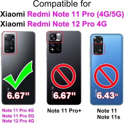 ZAMYKANE ETUI DO XIAOMI REDMI NOTE 11 PRO 5G CASE Z KLAPKĄ WILK KSIĘŻYC ZAMYKANE ETUI DO XIAOMI REDMI NOTE 11 PRO 5G CASE Z KLAPKĄ WILK KSIĘŻYC