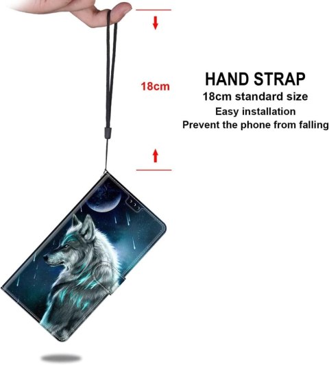 ZAMYKANE ETUI DO XIAOMI REDMI NOTE 11 PRO 5G CASE Z KLAPKĄ WILK KSIĘŻYC ZAMYKANE ETUI DO XIAOMI REDMI NOTE 11 PRO 5G CASE Z KLAPKĄ WILK KSIĘŻYC