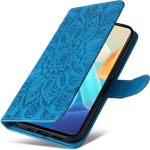 ZAMYKANE ETUI POKROWIEC DO OPPO 17 SOLIDNY CASE Z KLAPKĄ MANDALA TURKUSOWA ZAMYKANE ETUI POKROWIEC DO OPPO 17 SOLIDNY CASE Z KLAPKĄ MANDALA TURKUSOWA