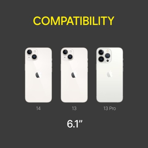 1x SZKŁO HARTOWANE APPLE IPHONE 13/13 PRO/14 WYSOKA OCHRONA CIEMNA OBWÓDKA 1x SZKŁO HARTOWANE APPLE IPHONE 13/13 PRO/14 WYSOKA OCHRONA CIEMNA OBWÓDKA