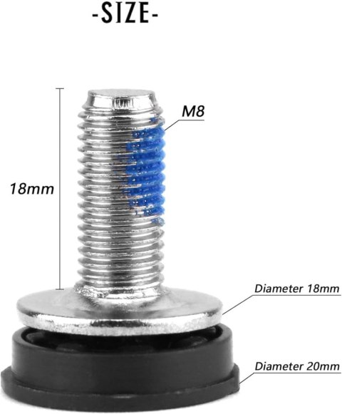 2x ŚRUBA MOCUJĄCA KORBĘ ROWEROWĄ 8mm IMBUS 2x ŚRUBA MOCUJĄCA KORBĘ ROWEROWĄ 8mm IMBUS