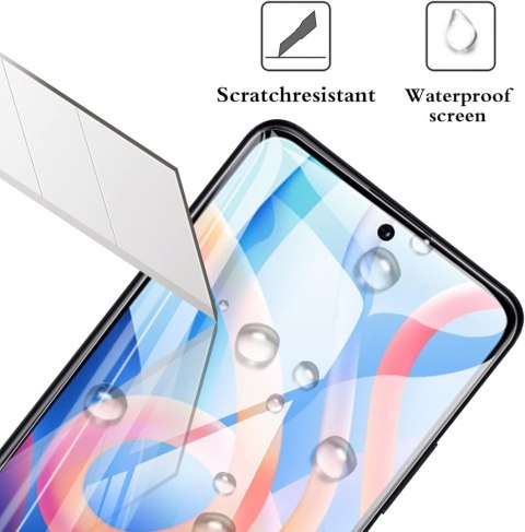3X SZKŁO HARTOWANE DO XIAOMI REDMI NOTE 11 CZARNA RAMKA WYTRZYMAŁE MOCNE 3X SZKŁO HARTOWANE DO XIAOMI REDMI NOTE 11 CZARNA RAMKA WYTRZYMAŁE MOCNE