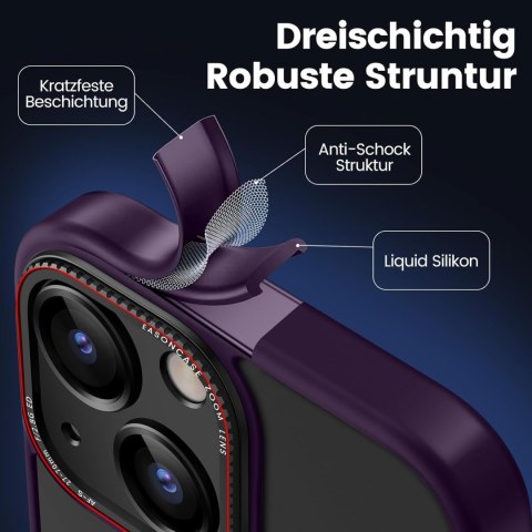 ETUI APPLE IPHONE 14 6.1" SILIKONOWE PRZEZROCZYSTE PLECKI FIOLETOWA RAMKA ETUI APPLE IPHONE 14 6.1" SILIKONOWE PRZEZROCZYSTE PLECKI FIOLETOWA RAMKA