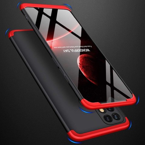 ETUI BUMPER DO OPPO A15/A15s 6.52" CASE CZARNY CZERWONY MATOWY WZMOCNIONY ETUI BUMPER DO OPPO A15/A15s 6.52" CASE CZARNY CZERWONY MATOWY WZMOCNIONY