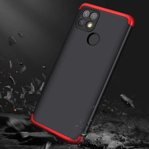 ETUI BUMPER DO OPPO A15/A15s 6.52" CASE CZARNY CZERWONY MATOWY WZMOCNIONY ETUI BUMPER DO OPPO A15/A15s 6.52" CASE CZARNY CZERWONY MATOWY WZMOCNIONY