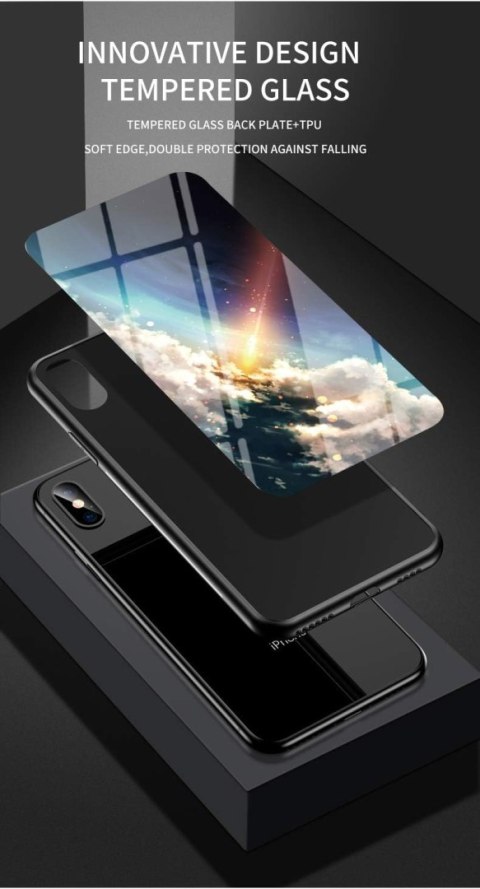 ETUI DO XIAOMI REDMI 9C CASE SILIKONOWY SZKLANY ZACHÓD SŁOŃCA CHMURY ETUI DO XIAOMI REDMI 9C CASE SILIKONOWY SZKLANY ZACHÓD SŁOŃCA CHMURY