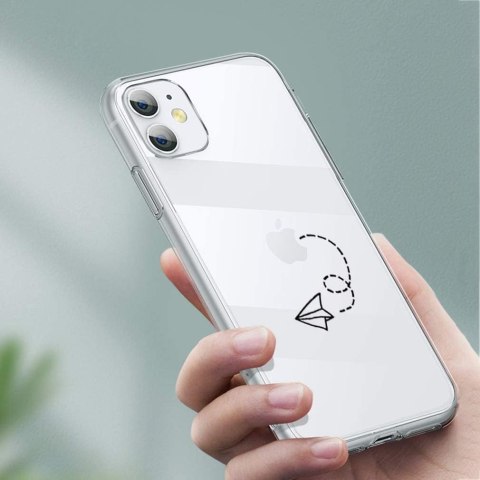 ETUI POKROWIEC DO APPLE IPHONE 12 MINI BEZBARWNE SILIKONOWE PLECKI SAMOLOT ETUI POKROWIEC DO APPLE IPHONE 12 MINI BEZBARWNE SILIKONOWE PLECKI SAMOLOT