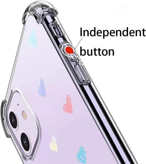 ETUI POKROWIEC DO APPLE IPHONE 12 PRO MAX SILIKONOWE BEZBARWNE PLECKI SERCE ETUI POKROWIEC DO APPLE IPHONE 12 PRO MAX SILIKONOWE BEZBARWNE PLECKI SERCE