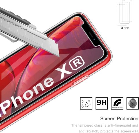 ETUI POKROWIEC DO APPLE IPHONE XR 6.06 BEZBARWNE PLECKI +3x SZKŁO HARTOWANE ETUI POKROWIEC DO APPLE IPHONE XR 6.06 BEZBARWNE PLECKI +3x SZKŁO HARTOWANE