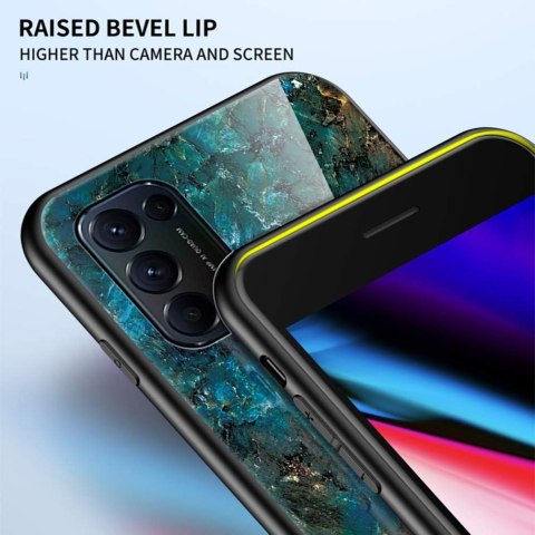 ETUI POKROWIEC DO OPPO FIND X3 LITE 5G ZIELONE MARMURKOWE SOLIDNE PLECKI ETUI POKROWIEC DO OPPO FIND X3 LITE 5G ZIELONE MARMURKOWE SOLIDNE PLECKI