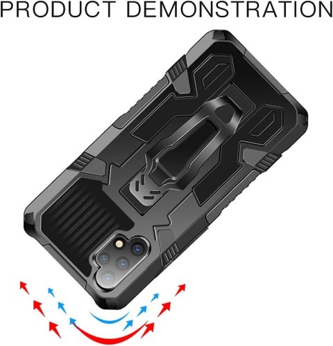 ETUI POKROWIEC DO SAMSUNG GALAXY A32 4G CZARNE SOLIDNE PLECKI Z PODSTAWKĄ ETUI POKROWIEC DO SAMSUNG GALAXY A32 4G CZARNE SOLIDNE PLECKI Z PODSTAWKĄ