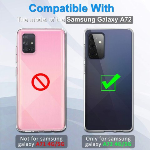 ETUI POKROWIEC DO SAMSUNG GALAXY A72 SILIKONOWE BEZBARWNE PLECKI ZE WZOREM ETUI POKROWIEC DO SAMSUNG GALAXY A72 SILIKONOWE BEZBARWNE PLECKI ZE WZOREM