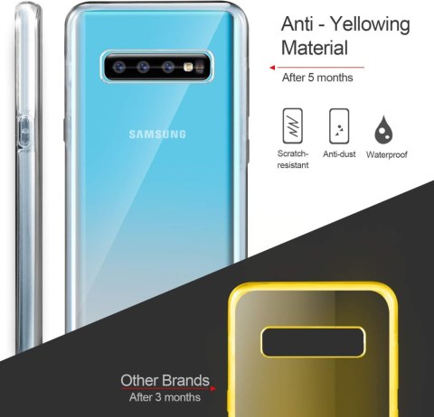 ETUI POKROWIEC DO SAMSUNG GALAXY S10+ SILIKONOWA BEZBARWNA RAMKA SM-G975 ETUI POKROWIEC DO SAMSUNG GALAXY S10+ SILIKONOWA BEZBARWNA RAMKA SM-G975