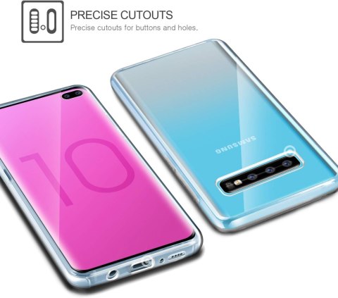 ETUI POKROWIEC DO SAMSUNG GALAXY S10+ SILIKONOWA BEZBARWNA RAMKA SM-G975 ETUI POKROWIEC DO SAMSUNG GALAXY S10+ SILIKONOWA BEZBARWNA RAMKA SM-G975