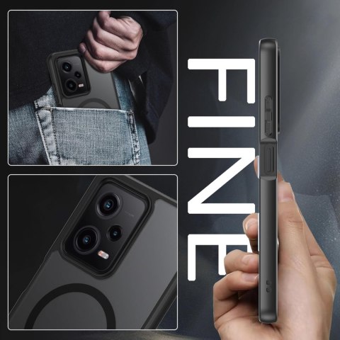 ETUI POKROWIEC XIAOMI REDMI NOTE 12 PRO PÓŁPRZEZROCZYSTE SILIKONOWE PLECKI ETUI POKROWIEC XIAOMI REDMI NOTE 12 PRO PÓŁPRZEZROCZYSTE SILIKONOWE PLECKI