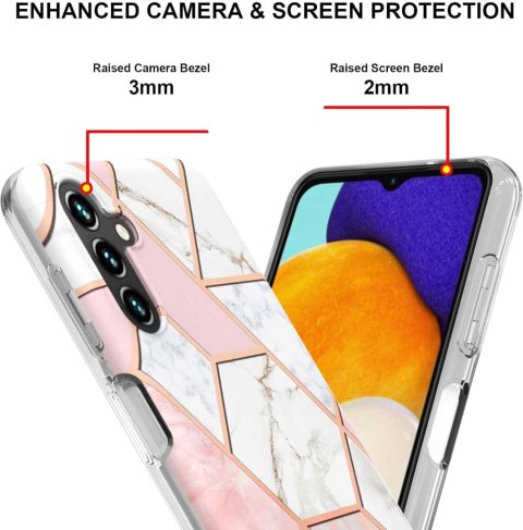 ETUI SAMSUNG GALAXY A04s/GALAXY A13 5G CASE SILIKONOWY RÓŻOWY GEOMETRYCZNY ETUI SAMSUNG GALAXY A04s/GALAXY A13 5G CASE SILIKONOWY RÓŻOWY GEOMETRYCZNY