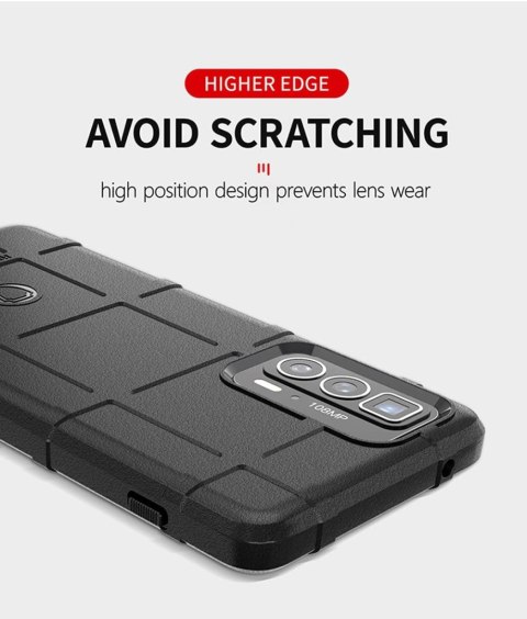ETUI SILIKONOWE DO MOTOROLA EDGE 20 PRO 6.70" SZARE WZMOCNIONE W KRATĘ ETUI SILIKONOWE DO MOTOROLA EDGE 20 PRO 6.70" SZARE WZMOCNIONE W KRATĘ