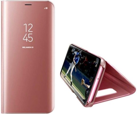 ETUI Z LUSTRZANĄ KLAPKĄ SAMSUNG GALAXY M31 6.40" CASE RÓŻOWY ROSE GOLD ETUI Z LUSTRZANĄ KLAPKĄ SAMSUNG GALAXY M31 6.40" CASE RÓŻOWY ROSE GOLD