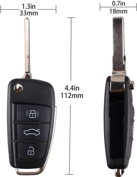 OBUDOWA NA KLUCZYK DO SAMOCHODU 3PRZYCISKI AUDI A2 A3 A4 A6 A6L A8 Q7 TT S6 OBUDOWA NA KLUCZYK DO SAMOCHODU 3PRZYCISKI AUDI A2 A3 A4 A6 A6L A8 Q7 TT S6