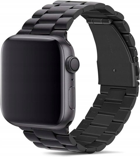 PASEK DO ZEGARKA APPLE WATCH 38/40/41 SE/9/8/7/6/5/4/3/2/1 CZARNY+ETUI 38mm PASEK DO ZEGARKA APPLE WATCH 38/40/41 SE/9/8/7/6/5/4/3/2/1 CZARNY+ETUI 38mm