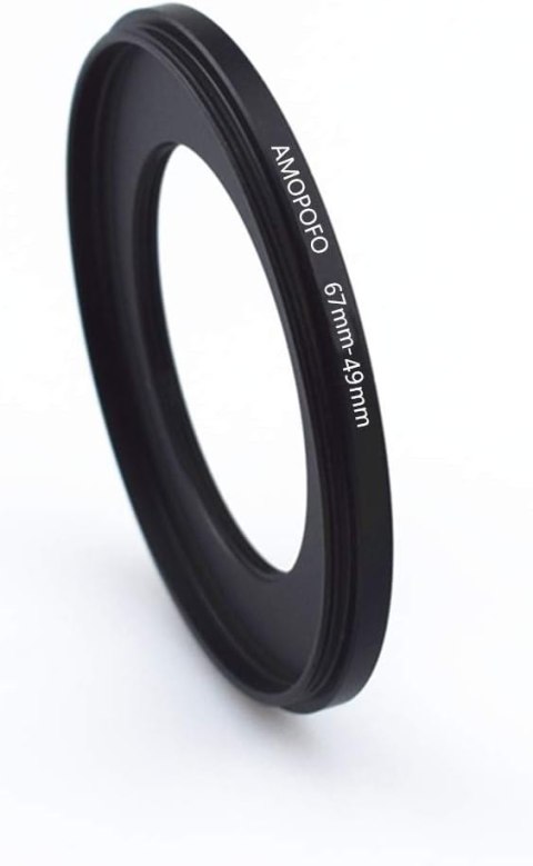 PIERŚCIEŃ REDUKCYJNY FILTRA APARATU ADAPTER KONWERTER 67-49mm PIERŚCIEŃ REDUKCYJNY FILTRA APARATU ADAPTER KONWERTER 67-49mm