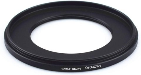 PIERŚCIEŃ REDUKCYJNY FILTRA APARATU ADAPTER KONWERTER 67-49mm PIERŚCIEŃ REDUKCYJNY FILTRA APARATU ADAPTER KONWERTER 67-49mm