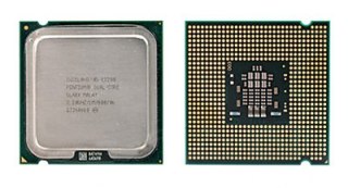 PROCESOR INTEL CORE 2 DUO E6300 1.86 GHz 1066 MHz LGA775 L2 2 MB