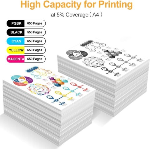 TUSZ 202XL DO DRUKARKI EPSON XP-6100 XP-6105 XP-6005 XP-6000 1xCMY PBK 2xBK TUSZ 202XL DO DRUKARKI EPSON XP-6100 XP-6105 XP-6005 XP-6000 1xCMY PBK 2xBK