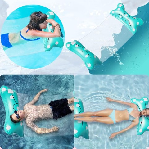 2x HAMAK WODNY ŁÓŻKO DO PŁYWANIA NADMUCHIWANE W KROPKI 140x70cm 2x HAMAK WODNY ŁÓŻKO DO PŁYWANIA NADMUCHIWANE W KROPKI 140x70cm