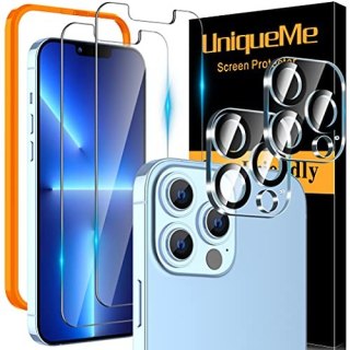 2x SZKŁO HARTOWANE DO APPLE IPHONE 13 PRO 6.1" +2x OSŁONA APARATU OCHRONA