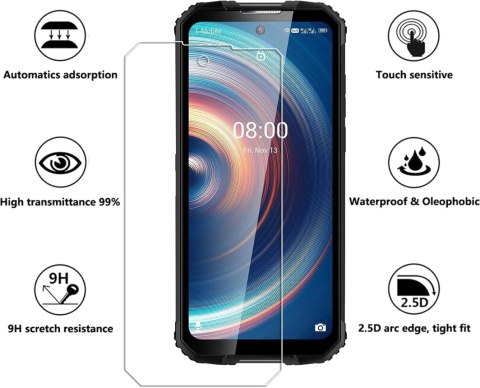 3 SZTUKI SZKŁO HARTOWANE DO OUKITEL WP10 WZMOCNIONE WYTRZYMAŁE 3 SZTUKI SZKŁO HARTOWANE DO OUKITEL WP10 WZMOCNIONE WYTRZYMAŁE