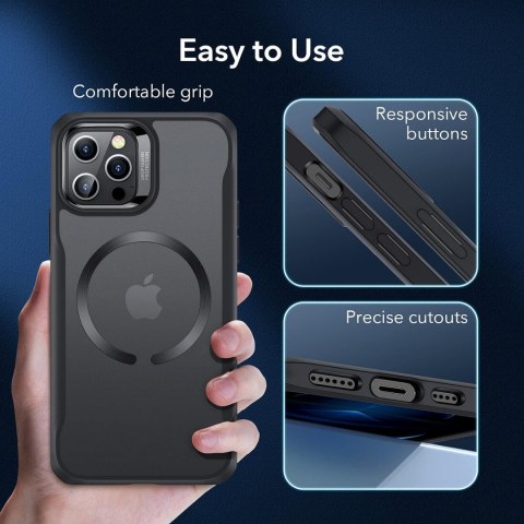 ETUI APPLE IPHONE 12 PRO MAX 6.7" CZARNA RAMKA PRZYDYMIONE PLECKI +MAGSAFE ETUI APPLE IPHONE 12 PRO MAX 6.7" CZARNA RAMKA PRZYDYMIONE PLECKI +MAGSAFE