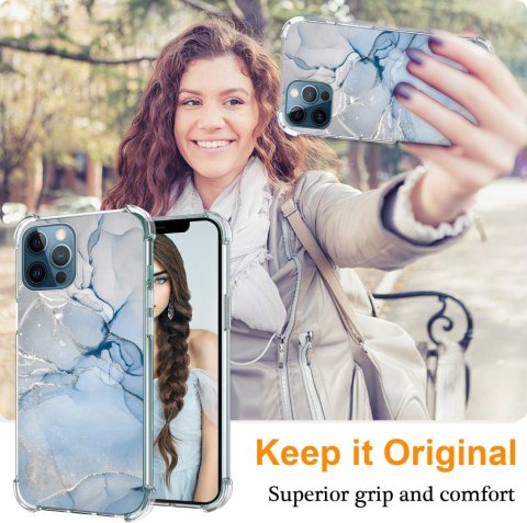 ETUI APPLE IPHONE 12 PRO MAX 6.7" PLECKI SILIKONOWE NIEBIESKI MARMUREK ETUI APPLE IPHONE 12 PRO MAX 6.7" PLECKI SILIKONOWE NIEBIESKI MARMUREK