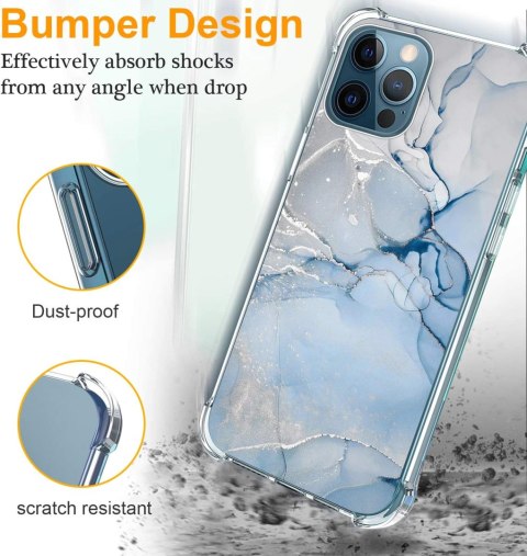 ETUI APPLE IPHONE 12 PRO MAX 6.7" PLECKI SILIKONOWE NIEBIESKI MARMUREK ETUI APPLE IPHONE 12 PRO MAX 6.7" PLECKI SILIKONOWE NIEBIESKI MARMUREK