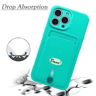 ETUI APPLE IPHONE 13 PRO 6.1" TURKUSOWE SILIKONOWE +MIEJSCE NA KARTY PORTFEL ETUI APPLE IPHONE 13 PRO 6.1" TURKUSOWE SILIKONOWE +MIEJSCE NA KARTY PORTFEL