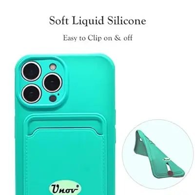 ETUI APPLE IPHONE 13 PRO 6.1" TURKUSOWE SILIKONOWE +MIEJSCE NA KARTY PORTFEL ETUI APPLE IPHONE 13 PRO 6.1" TURKUSOWE SILIKONOWE +MIEJSCE NA KARTY PORTFEL