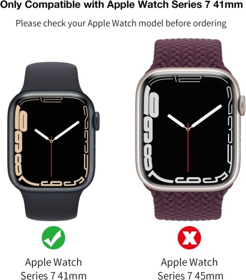 ETUI OCHRONNE NA ZEGAREK APPLE WATCH SERIES 7 41mm BEZBARWNE 2 SZTUKI ETUI OCHRONNE NA ZEGAREK APPLE WATCH SERIES 7 41mm BEZBARWNE 2 SZTUKI