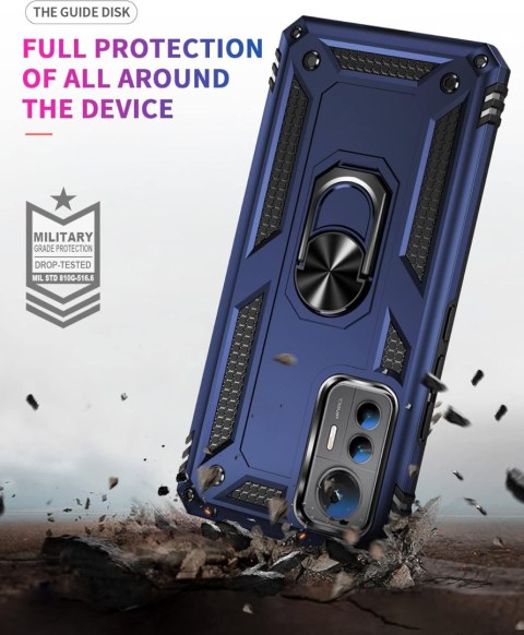 ETUI PANCERNE DO XIAOMI 12 CASE GRANATOWY MILITARNY +2x FOLIA NA APARAT ETUI PANCERNE DO XIAOMI 12 CASE GRANATOWY MILITARNY +2x FOLIA NA APARAT